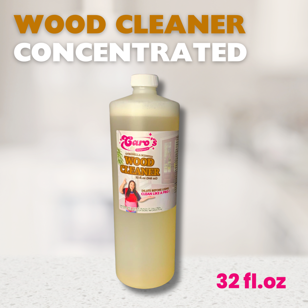 Caro's Wood Cleaner Concentrated - Citronella Scented