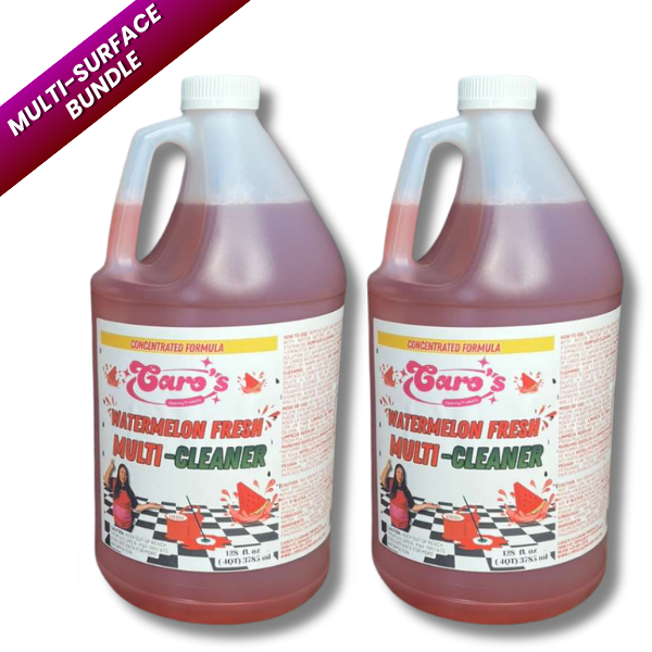 Caro's Multi-Surface Bundle - Concentrated Watermelon Fresh Gallons