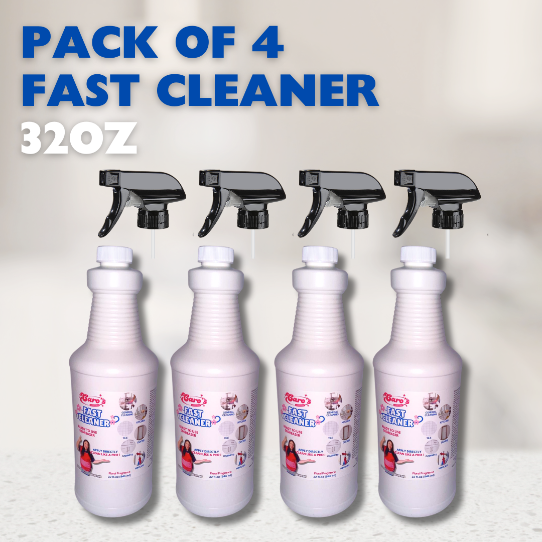 Caro's Fast Cleaner Atomizador 32oz - Desgrasador Listo para usar