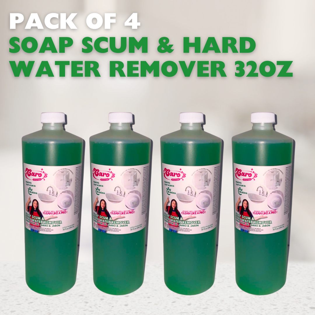 Pack de 4x Removedor de Sarro & Jabon 32oz