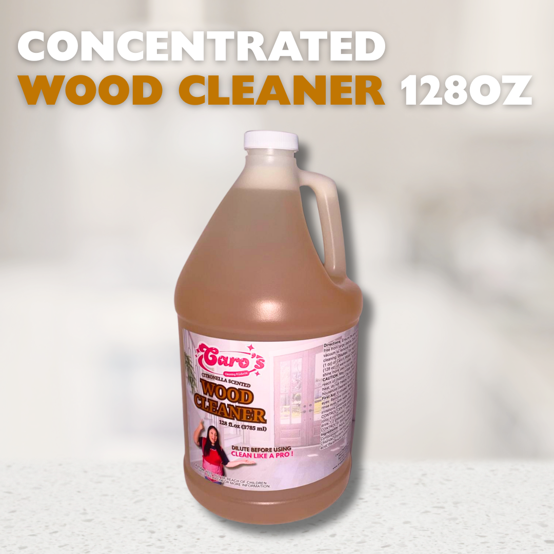 Caro's Wood Cleaner Concentrated - Citronella Scented