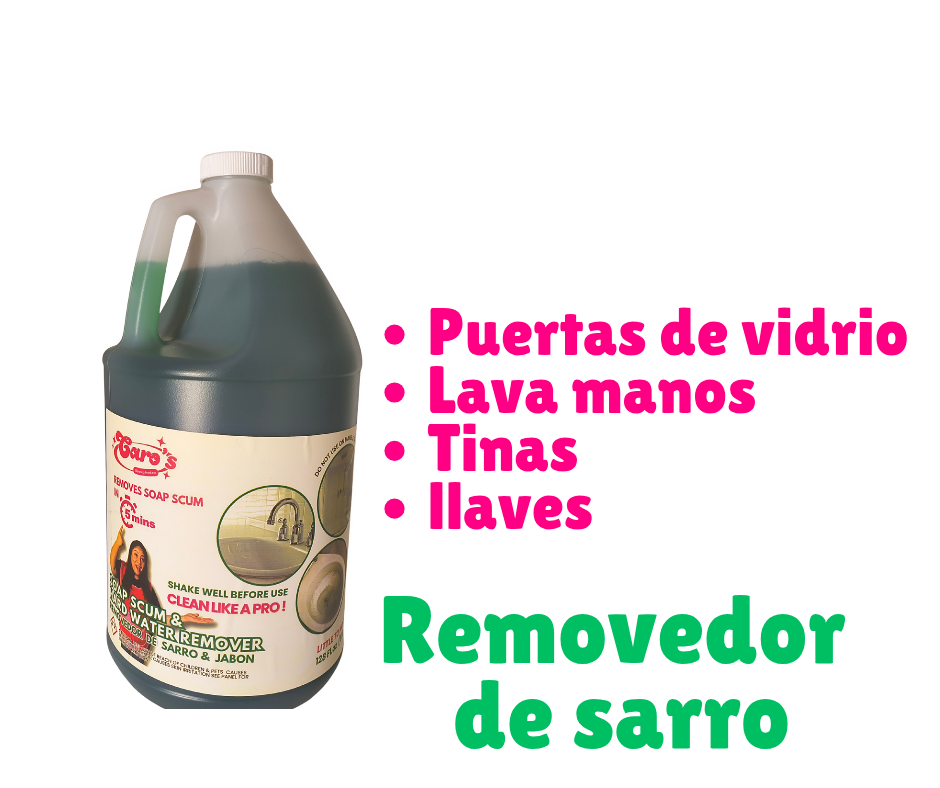 Caro's Removedor de Sarro y Jabon Pegado de 128 oz 1 Gallon