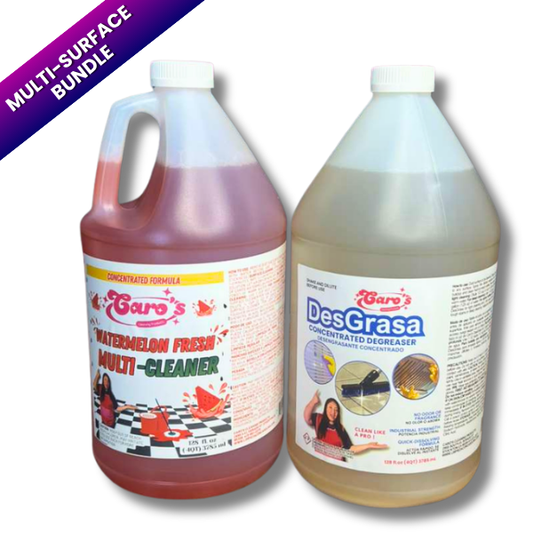 Caro's Multi-Surface Bundle - (1) DesGrasa & (1) Watermelon Fresh Gallons (128 fl.oz)