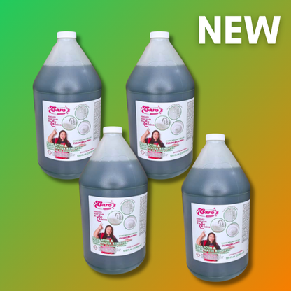 Caja de 4 Galones Caro's Soap Scum & Hard Water Remover Gallon 128 fl.oz Removedor de Sarro y Jabon Pegado