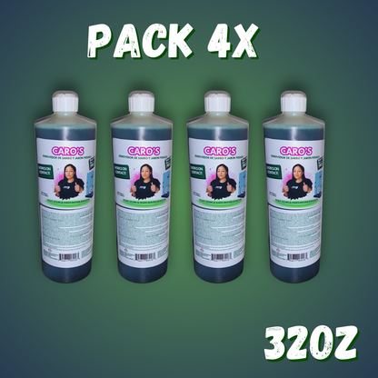 4x Botellas de Removedor de Sarro & Jabon 32oz