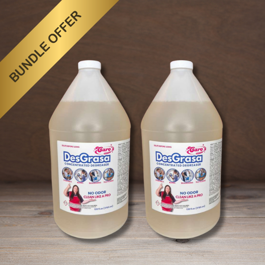 💥40% OFF 💥 2 Caro's DesGrasa 128oz Gallon - Concentrated Degreaser Heavy Duty