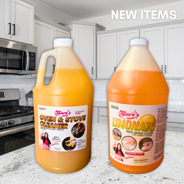 (1) Oven & Stove Cleaner 128 fl.oz GAL AND (1) Concentrated Multi-Surface Cleaner Limonazo 128 fl.oz GAL