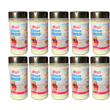 Caro's 3Clean 16oz - Limpiador de polvo para lavabo, inodoro, duchas