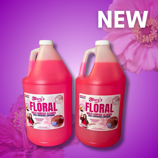 💥40%OFF💥2 Galones Caro's Floral Multi Surface Cleaner Rinde 128 botellas de atomizador