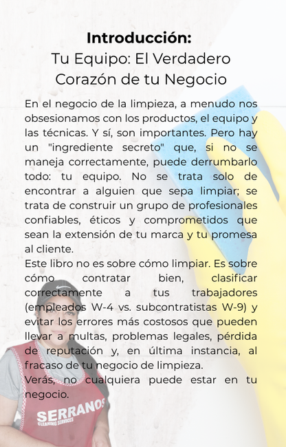 Los Empleados Son El Corazon del Negocio Contratacion de empleados  w4 y w9 por Carolina Serrano e-book pdf libro