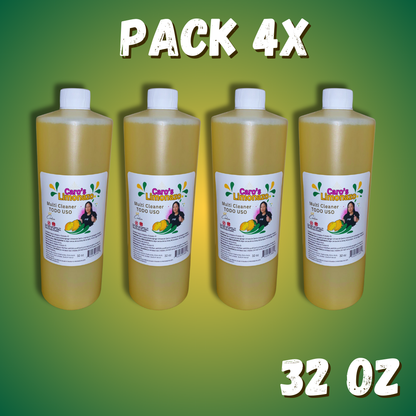 4x botellas de Limonazo 32oz Floor Cleaner MAYOREO