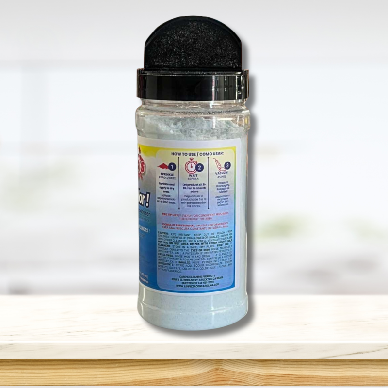 Caro's Carpet Deodorizer Adios Olor! & 3Clean Powder Cleaning Bundle
