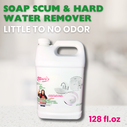 Caro's Removedor de Sarro y Jabon Pegado de 128 oz 1 Gallon