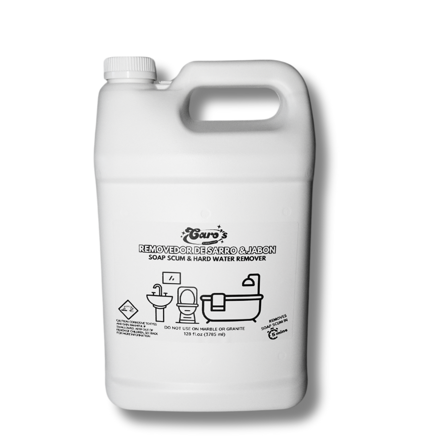 Caro's Removedor de Sarro y Jabon Pegado de 128 oz 1 Gallon