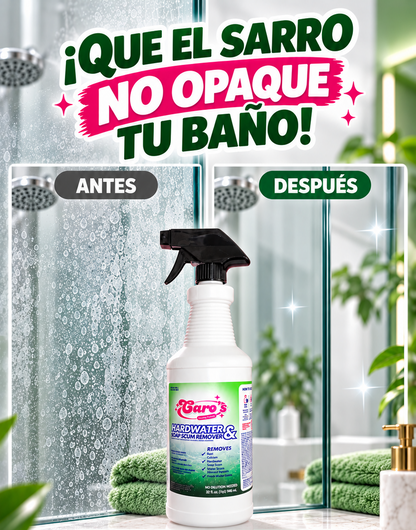 Caro's Soap Scum & Hard Water Remover Spray Bottle 32 fl.oz