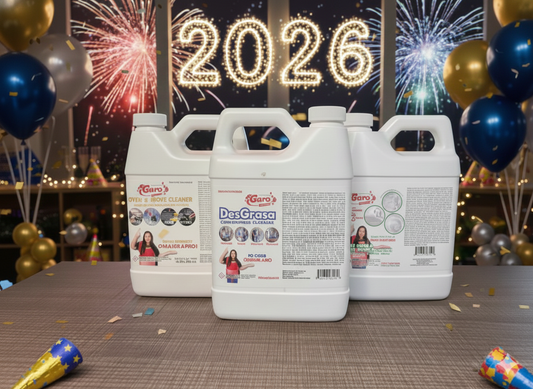 Caro's Essential Cleaning Pack of 3 - Sarro, Desgrasa, Oven Cleaner