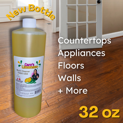 4x botellas de Limonazo 32oz Floor Cleaner MAYOREO