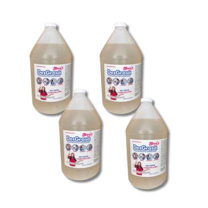 Caja de 4 Caro's DesGrasa 128oz Gallon