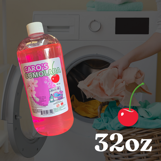 Como Laba Olor a Cherry Jabon de Ropa 32oz