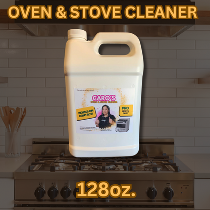 Gallon de Caro's Oven & Stove Cleaner de (128oz) Concentrado