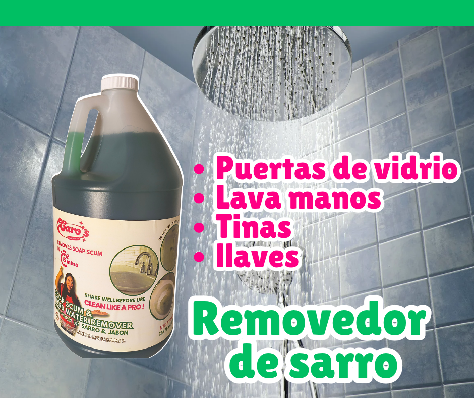 Caro's Removedor de Sarro y Jabon Pegado de 128 oz 1 Gallon