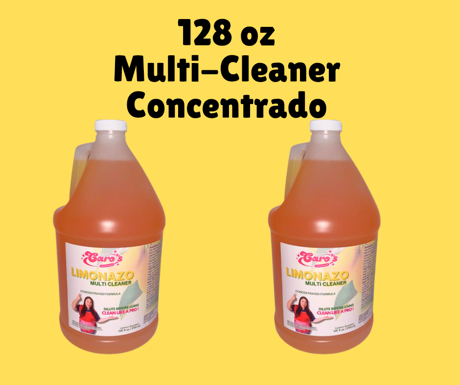 💥40%OFF💥2 Gallones de Caro's Limonazo y Florals Multi cleaner de 128oz