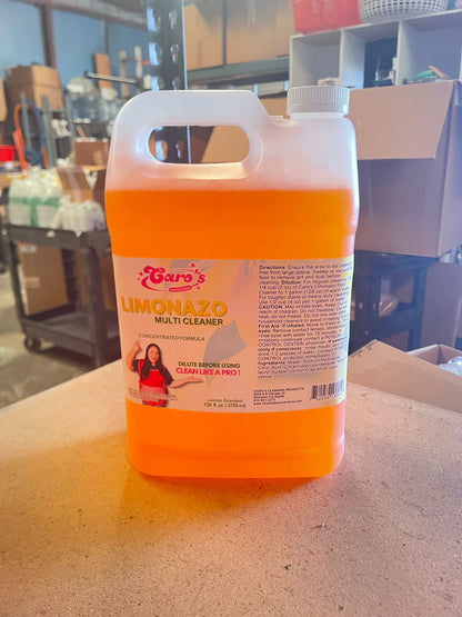 Gallon de Caro's Limonazo Multi cleaner de 128oz