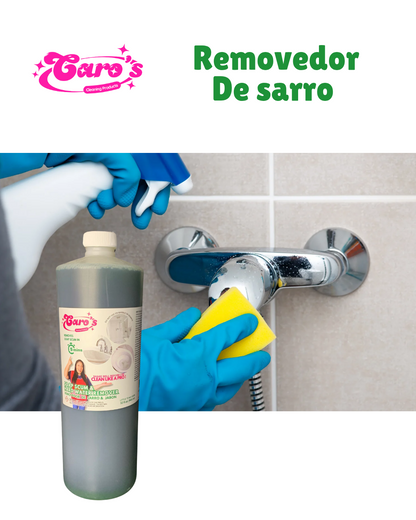Caro's Removedor de Sarro y Jabón pegado 32oz