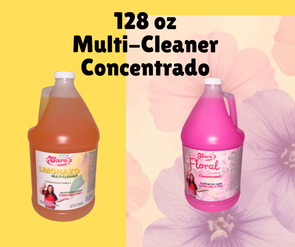 💥40%OFF💥2 Gallones de Caro's Limonazo y Florals Multi cleaner de 128oz