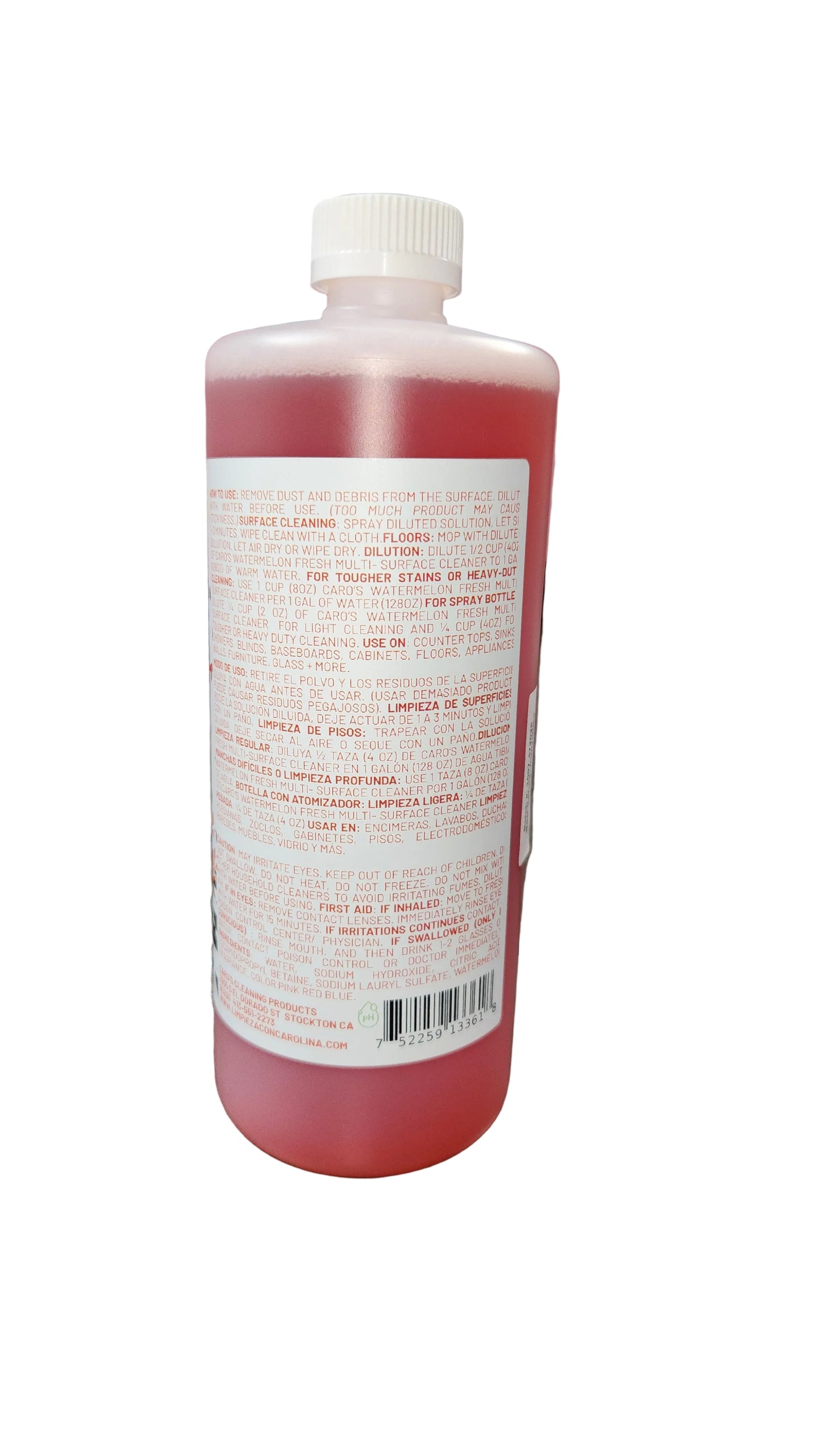 Caro's Watermelon Fresh Multi-Surface Cleaner