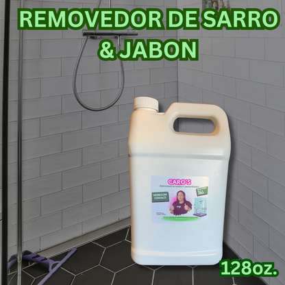 Caro's Removedor de Sarro y Jabon Pegado de 128 oz 1 Gallon